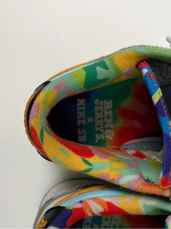 Real Nike SB Chunky Dunky Low-Top in Black, White & Yellow Accents - Picture 8 of 10